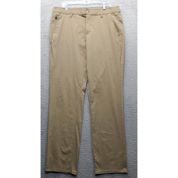 Vintage Weatherproof Pants Mens 36x32 Tan Regular Fit Slash Pocket Straight Leg - Picture 1 of 10